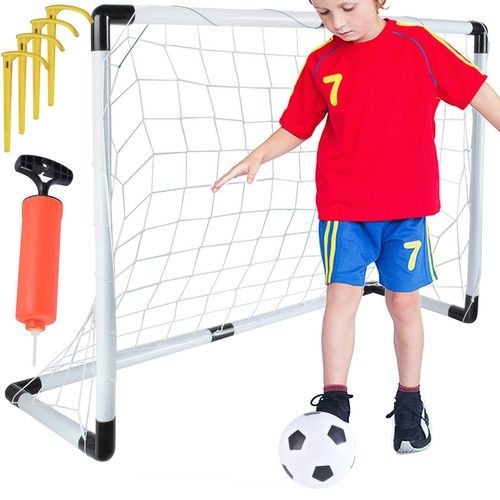 Futbola vārti 120x80 cm ar bumbu