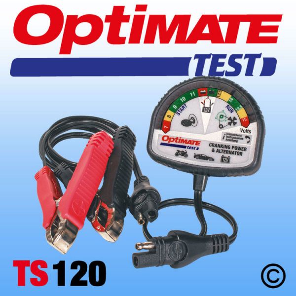 Akumulatoru testeris TS120 + Testera un