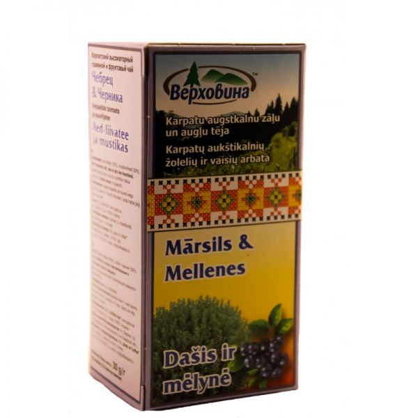 Zāļu tēja MĀRSILS & MELLENES 20x1