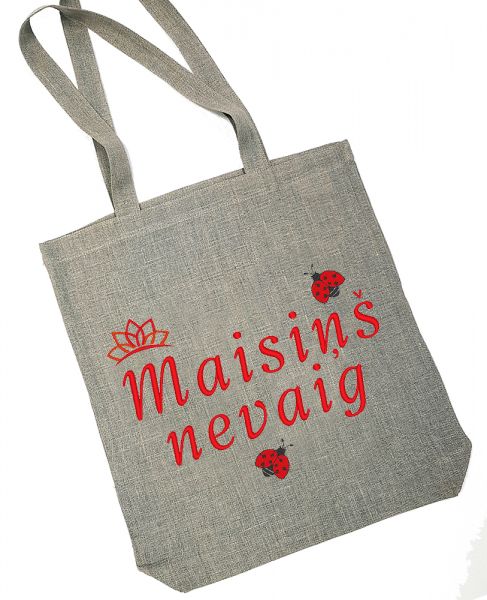 Льняная сумка для покупок [Maisiņš nevaig] (4110)