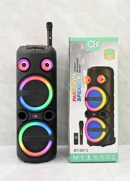 Skaļrunis ar mikrofonu un pulti BT-8813 (P06403)
