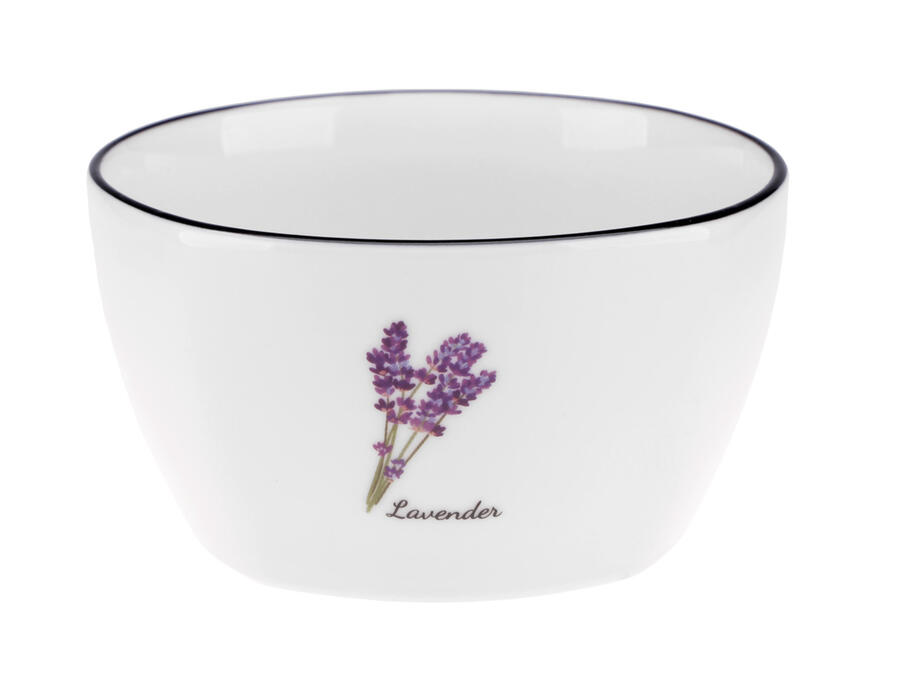 Porcelāna bļoda, 350 ml, Lavanda, 11