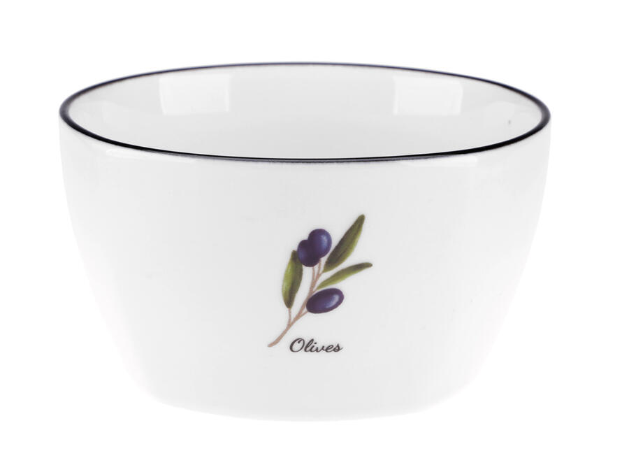 Porcelāna bļoda, 350 ml, Olīvas, 11