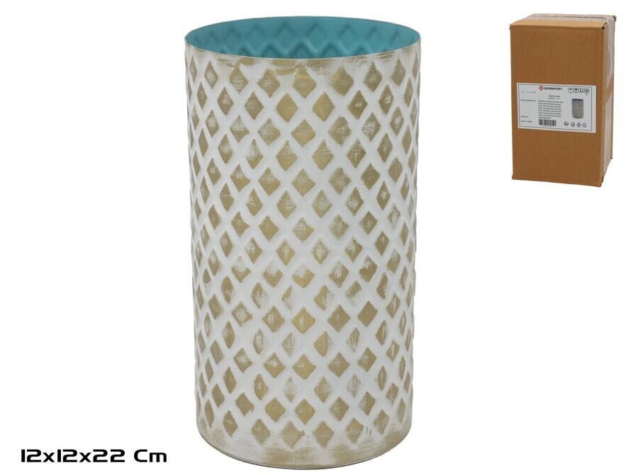 Ваза, 12 x 12 x 22 см Walaba, DECORLIFE (8445393598437)