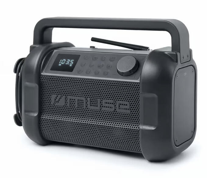 Radio ar Bluetooth, 20 W, MUSE
