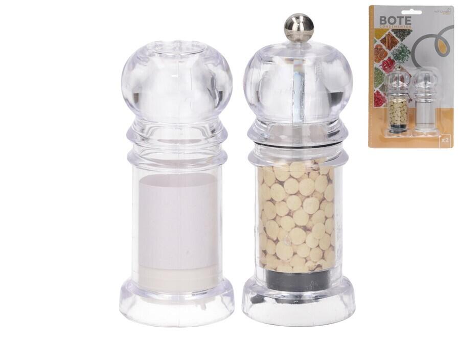 Garšvielu trauciņi  2 gabali izmērs 4x4x11,5 cm, KITCHEN&GO (8445393199962)