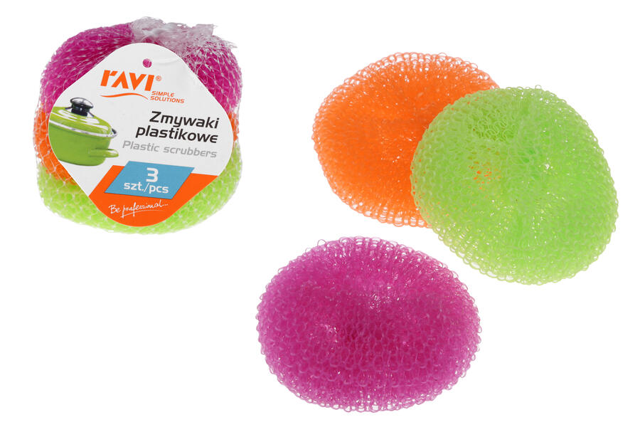 Plastmasas švammes, 3 gab., 7 x