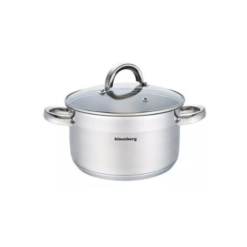 Tērauda katls ar vāku Ø20cm 3