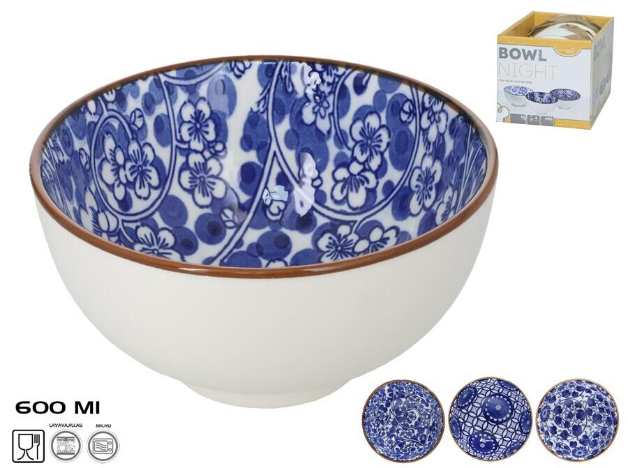 Миска 11,2 см, 3 дизайна, 11,2x11,2x6 см, KITCHEN&GO (8445393530680)