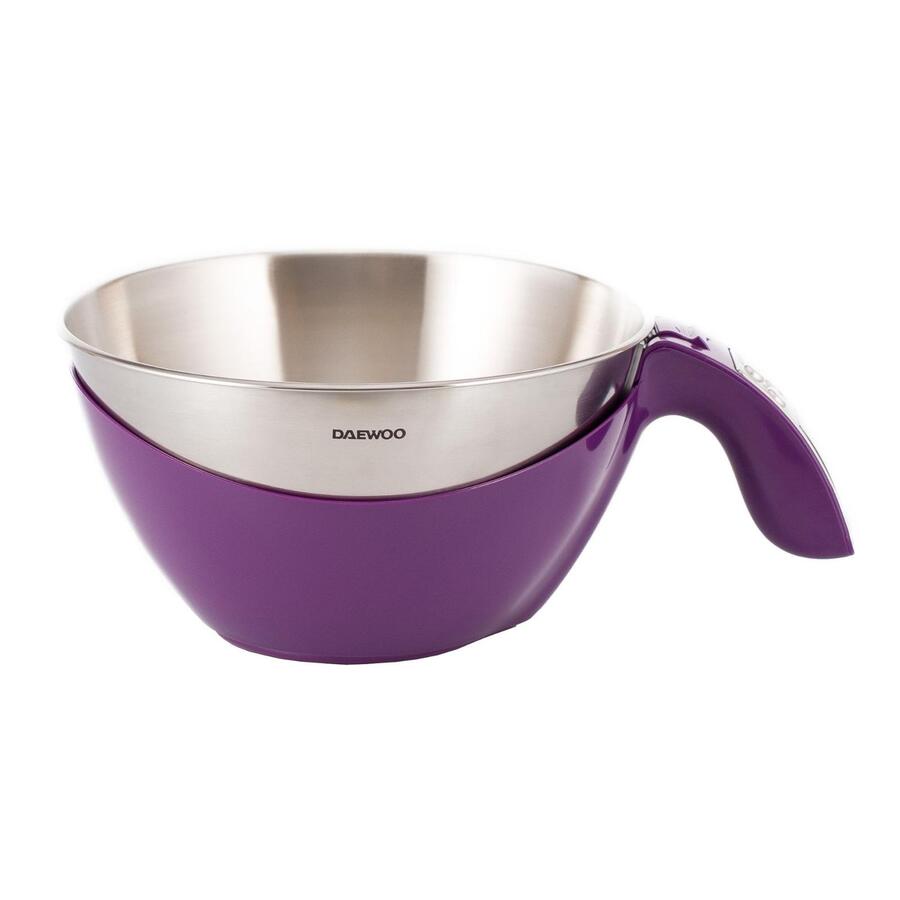 Daewoo DKS 45P virtuvinės svarstyklės, 5 kg, matavimo tikslumas 1 g, automatinis nulio nustatymas, L (DKS 45P)