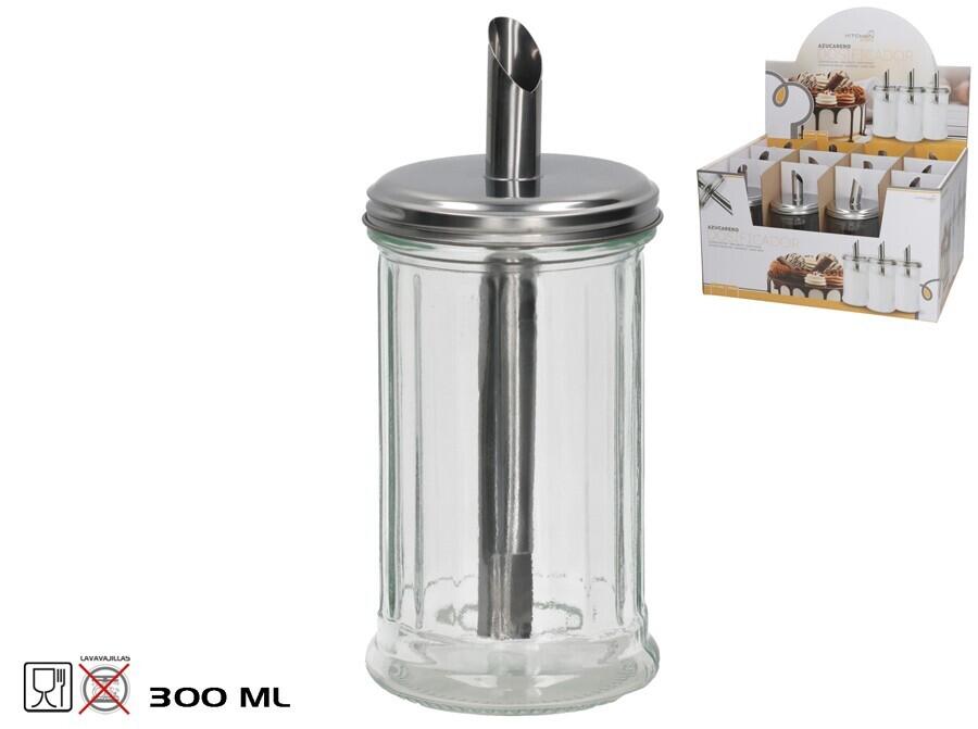 Cukura trauks 300 ml, 7,5x7,5x17 cm, KITCHEN&GO (8445393368962)