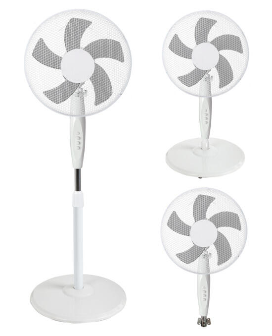 Ventilators uz statīva 3 vienā, diam 40 cm 55W, 70369, ELITE* (70369)