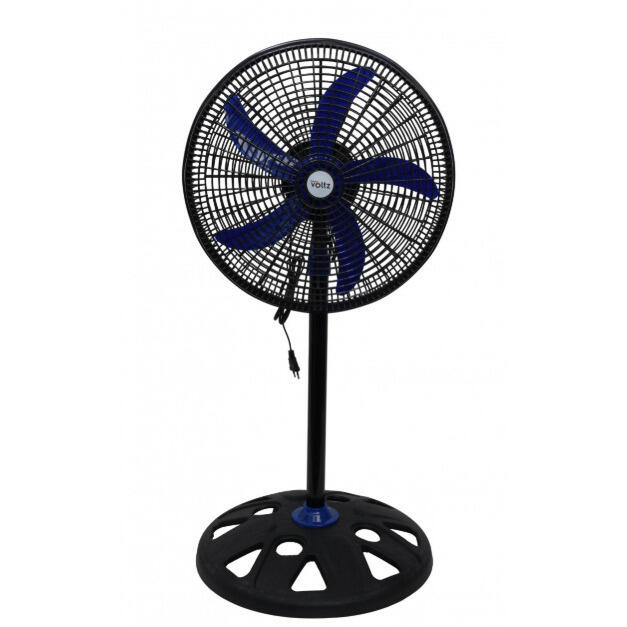 Ventilators, 50W, 3 ātrumi, melns ar zilu diam 40 cm  51760N18BB, Oliver Voltz* (51760N18BB)