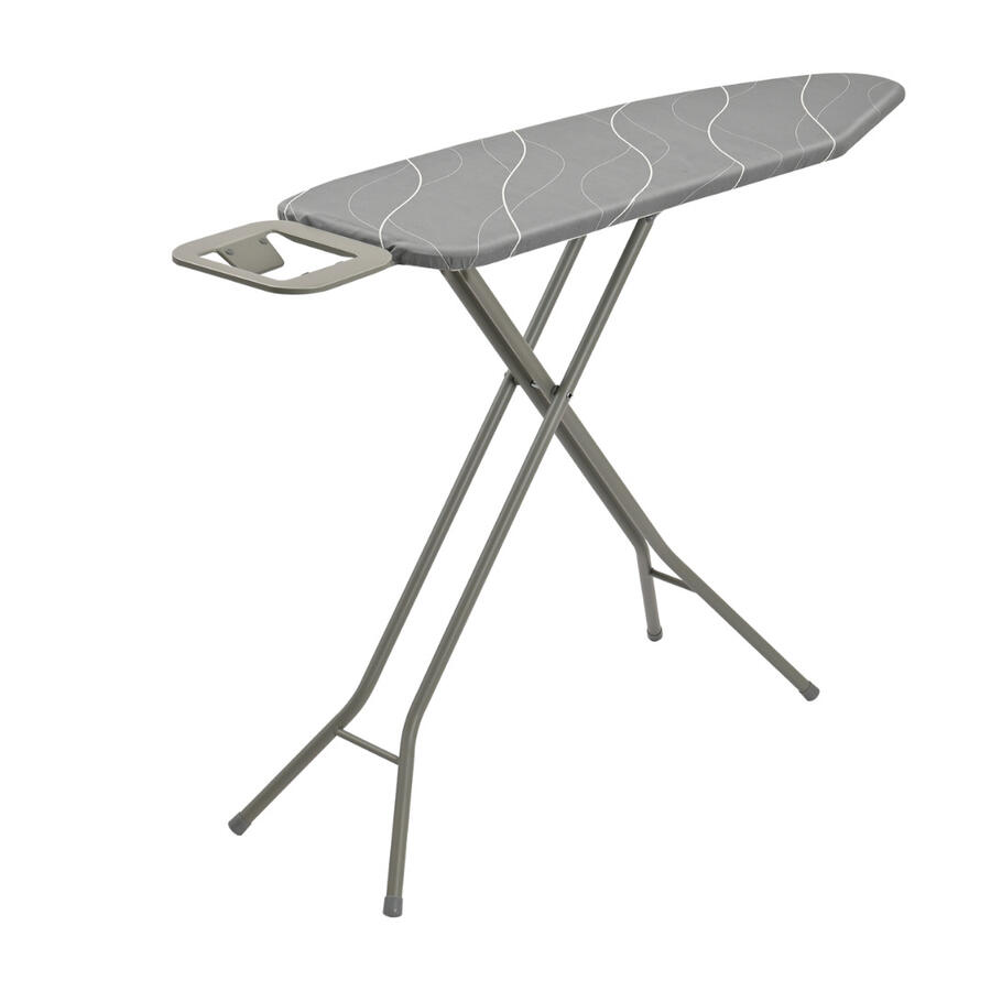 Гладильная доска с подставкой, 114 × 35,5 см, 7 уровней регулировки высоты, KINGHOFF, KH 1939 (KH 1939)