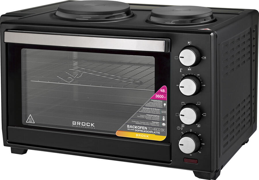 Brock Electronics Cepeškrāsns ar kovekciju un