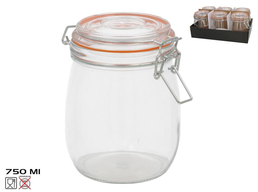 Hermētiska burka 750 ml, 14,3