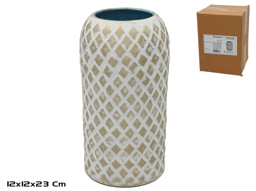 Ваза, 12 x 12 x 23 см Walaba, DECORLIFE (8445393598451)