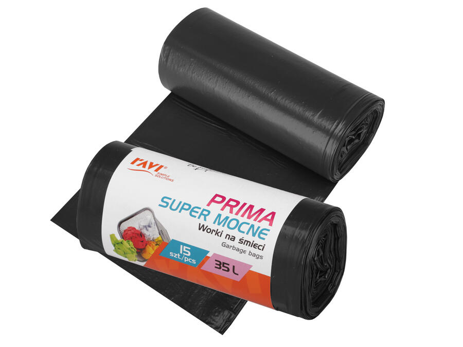 PRIMA LDPE atkritumu maisi 35L, 52