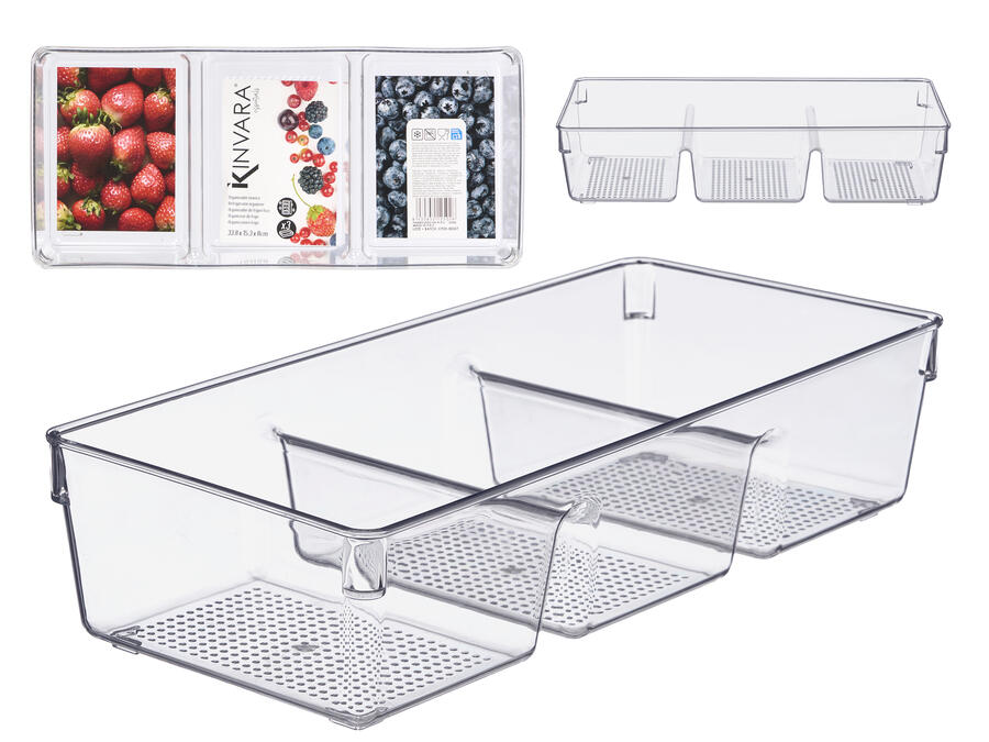 Trīskāršs ledusskapja organizators, 7.8×34×15.3