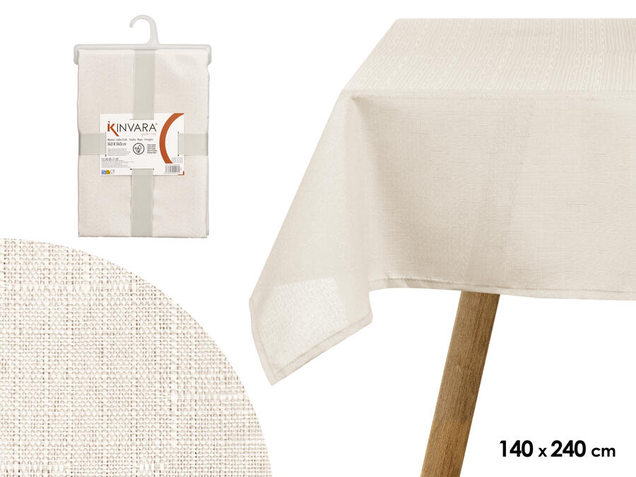 Poliestera galdauts 140×240 cm, perlamutra, 2×35×24