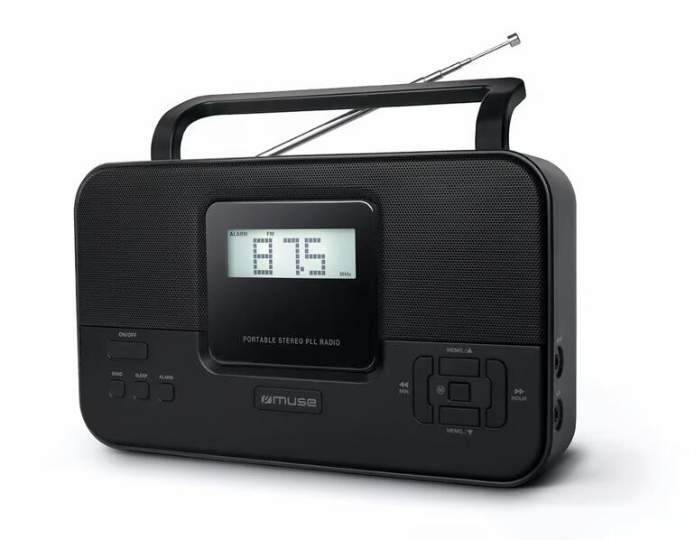 Pārnēsājams stereo PLL radio, MUSE, M
