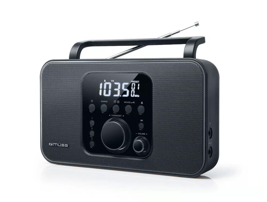 Портативный FM/MW радиоприёмник, 4×1,5 В, M 091 R, MUSE (M 091 R)
