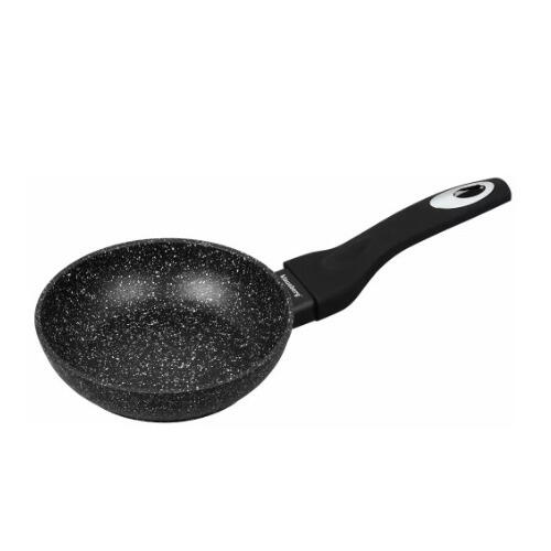 Panna, alumīnijs, melns marmors Ø16cm Klausberg