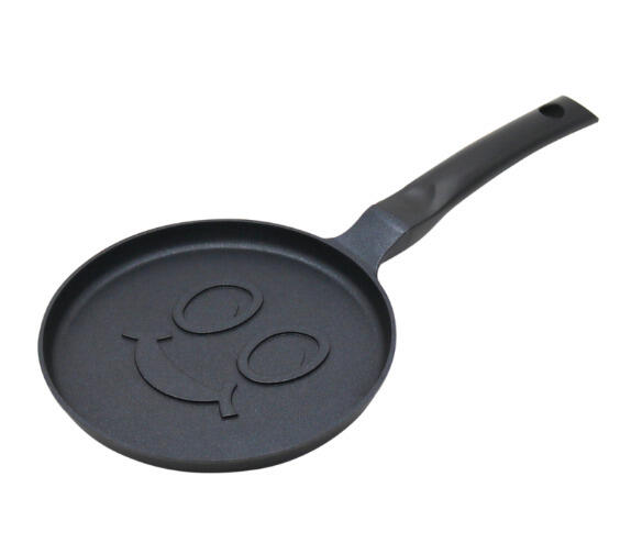 Pankūku panna ar smaidiņu rakstu, alumīnija, ar nepiedegošu pārklājumu, Ø18 cm, KB 7971, Klausberg (KB 7971)