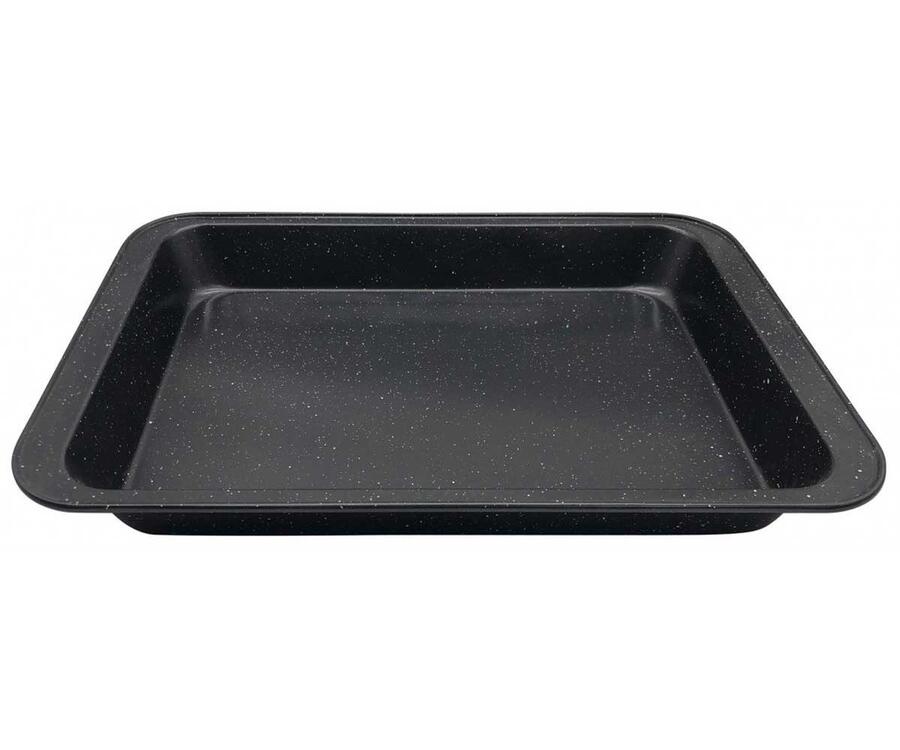 Противень для выпечки, черный, под мрамор, 42,5x28,5x5см Kinghoff KH 1551 (KH 1551)