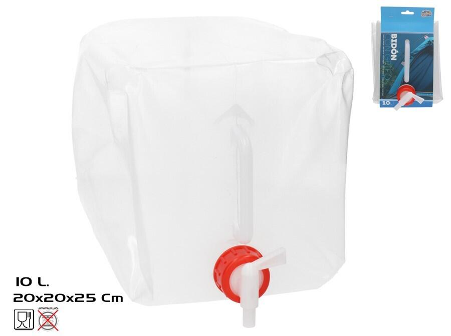 Plastmasas tvertne ar krānu 10 l