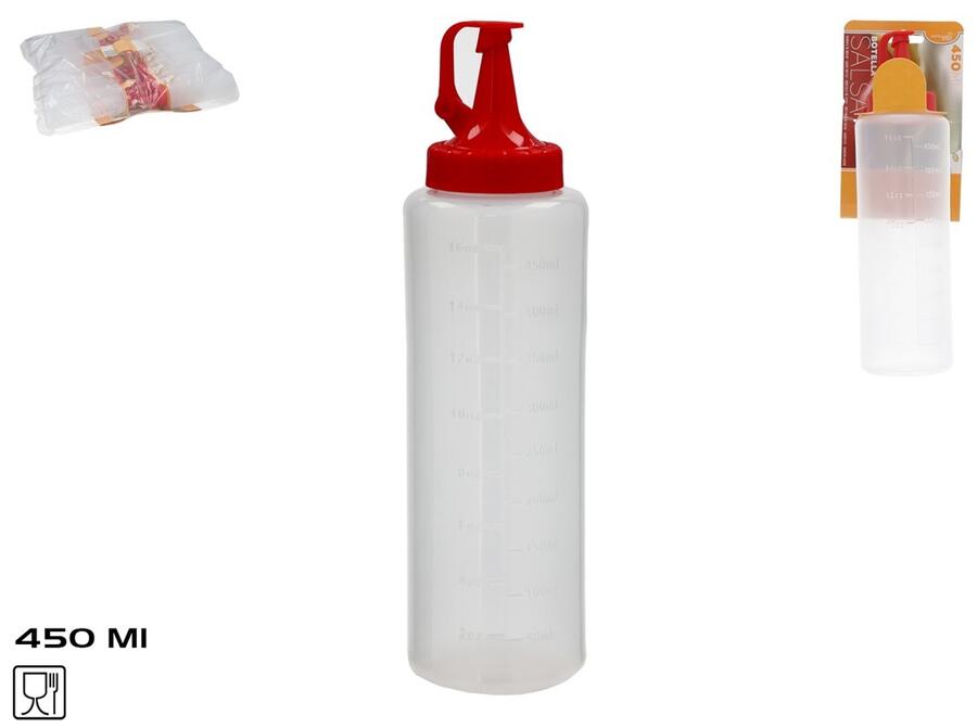 Mērces pudele 450 ml, 6.5x6
