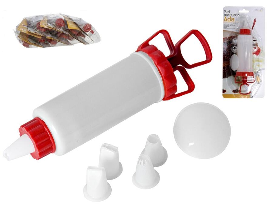 Konditorejas dekorēšanas komplekts, plastmasa, 21.00