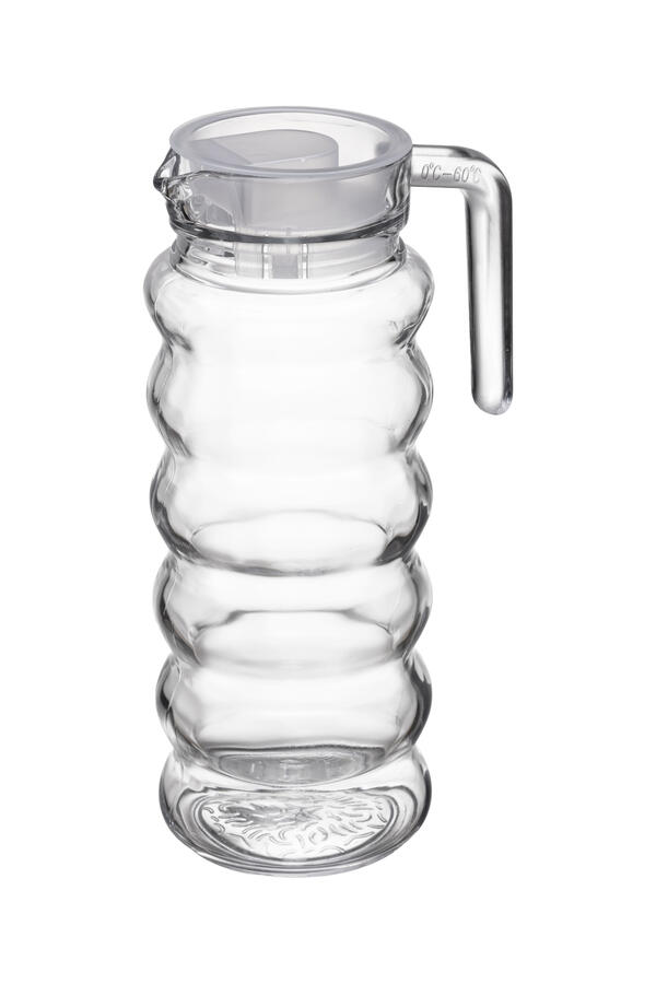Stikla krūze ar vāku, 1L  14