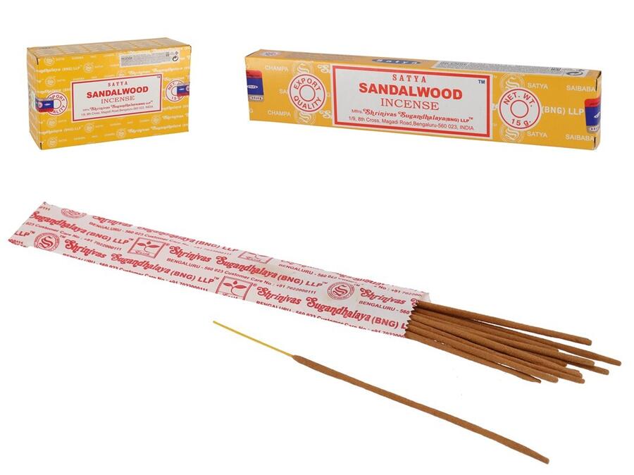 Vīraks 15 g, 12 kociņi Sandalkoks