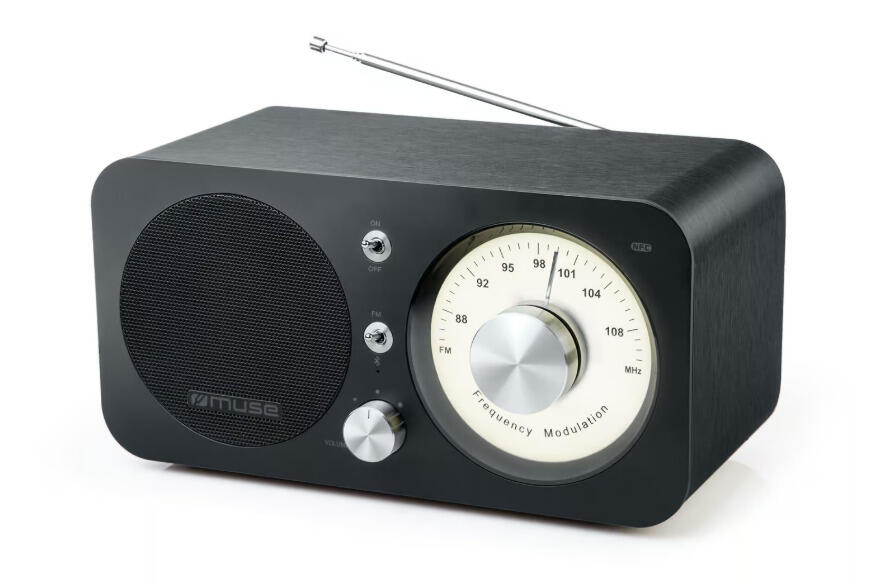 Классический радиоприёмник с Bluetooth, выходная мощность 5Вт, M 095 BT, MUSE (M 095 BT)