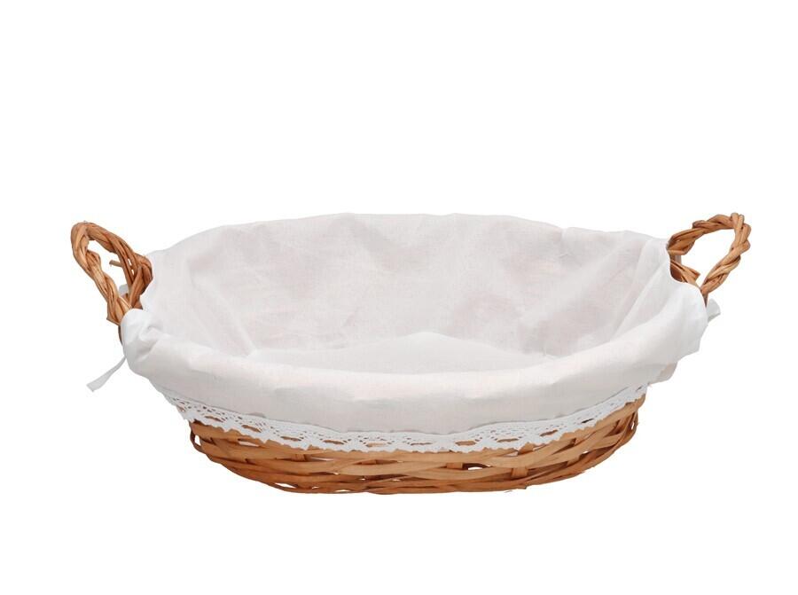 Ovāls grozs ar rokturiem, 37.00 × 26.00 × 9.00 cm (8445393431000)