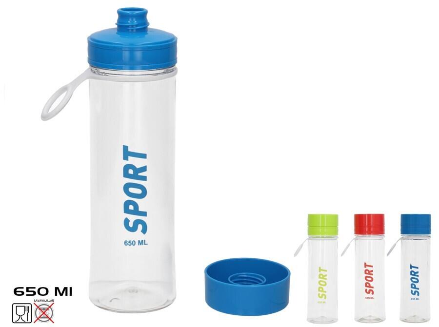 Sporta pudele 650 ml, 2 dizaini
