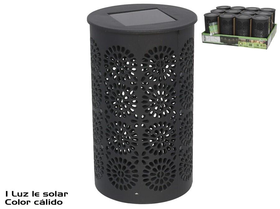 Laterna ar saules bateriju, 1 LED