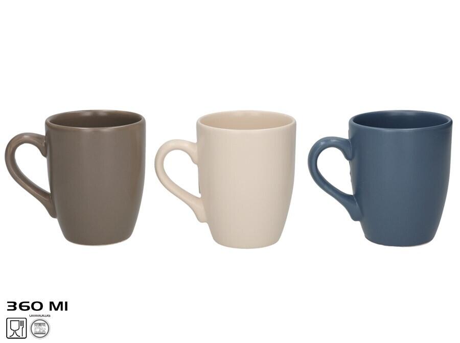 Кружка Ladano 11 см, 360 мл, 8,7x12x11 см, KITCHEN&GO (8445393414157)