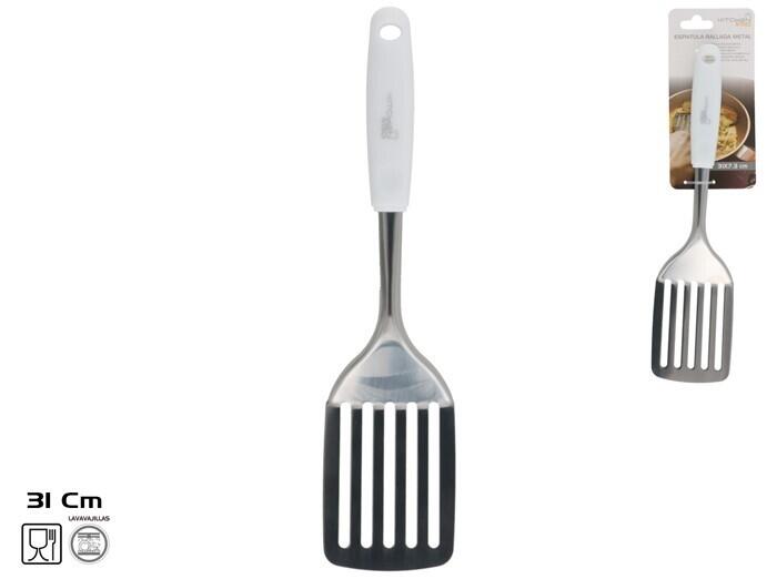 Metāla rievota lāpstiņa 31 x 7,3 x 2 cm, KITCHEN&GO (8445393380964)