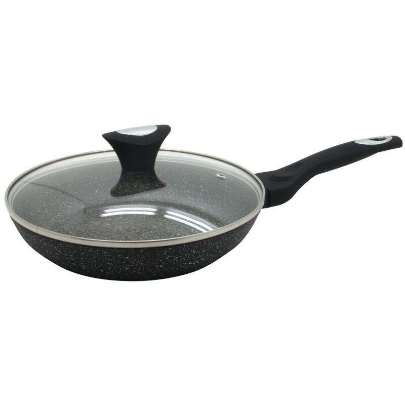 Kinghoff cepšanas panna ar vāku 26cm, KB 7040 (KB 7040)