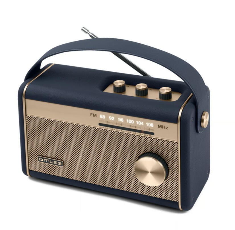 Переносной FM-радиоприёмник с Bluetooth, перезаряжаемый аккумулятор 1500мАч, M 098 NB, MUSE (M 098 NB)