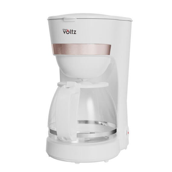 Кофеварка, 600W, Ёмкость 1.25L, Белый, 5V51170WNR, Oliver Voltz (5V51170WNR)