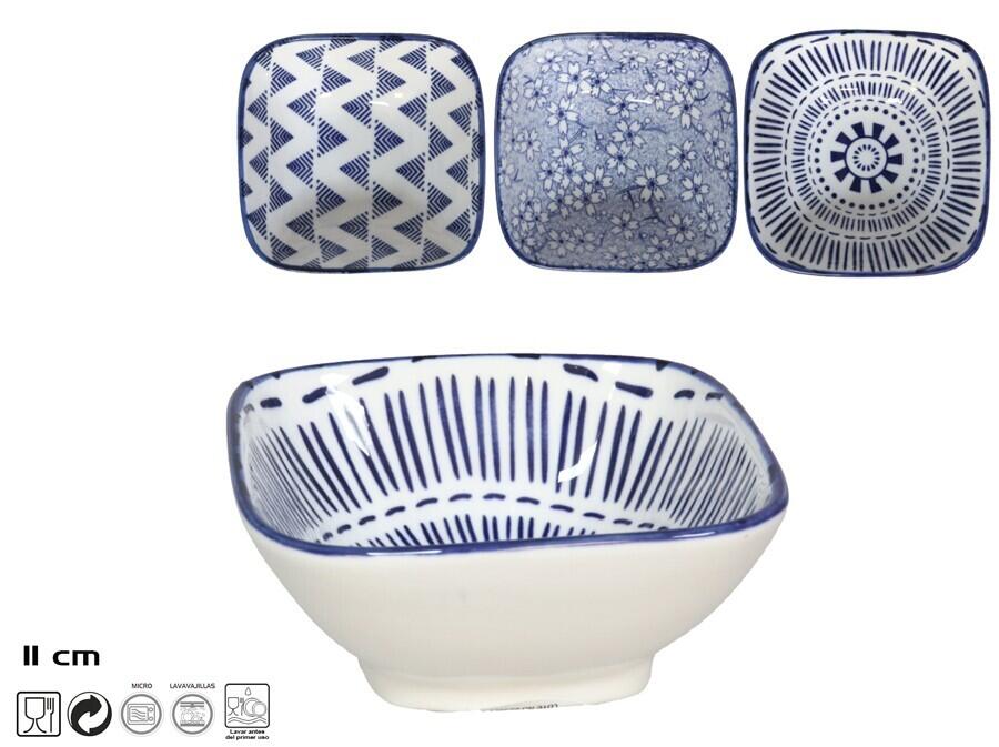 Квадратная миска, 5 x 11 x 11 см, KITCHEN&GO (8445393186559)