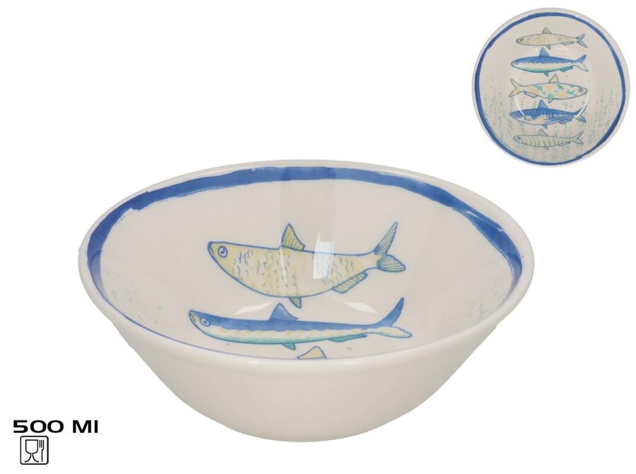 Миска, 500 мл, 16,50 × 16,50 × 5,50 см, Kitchen&Go (8445393458533)