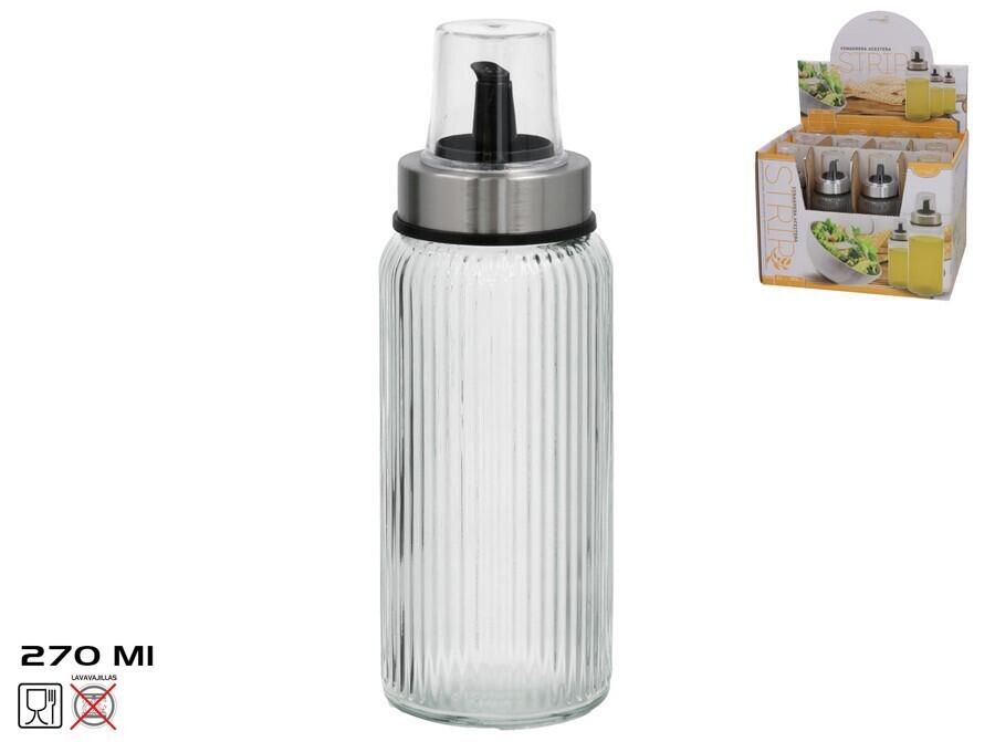 Eļļas/etiķa pudele 270 ml, 18 x 6 x 6 cm, KITCHEN&GO (8445393448893)