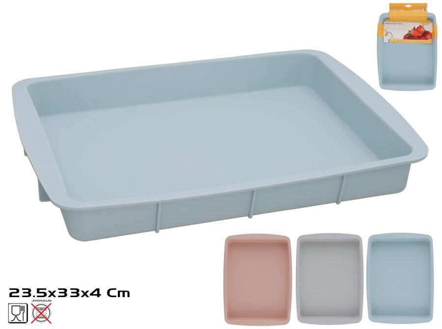 Silikona kūkas forma, 23.50 x 33.00 x 4.00, KITCHEN&GO (8445393386461)