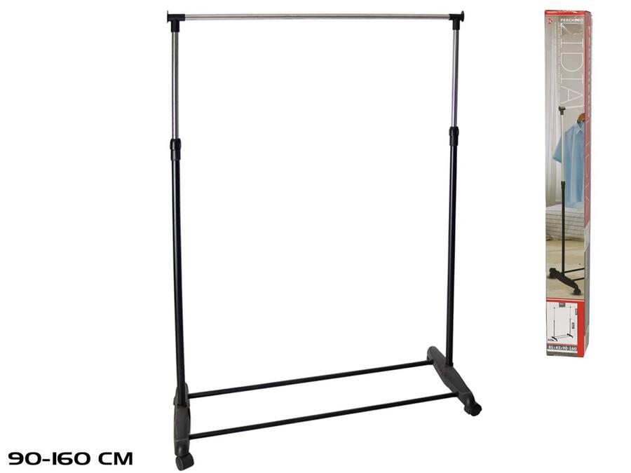 GERIMPORT Drēbju statīvs 90–160 cm, 42x81x160