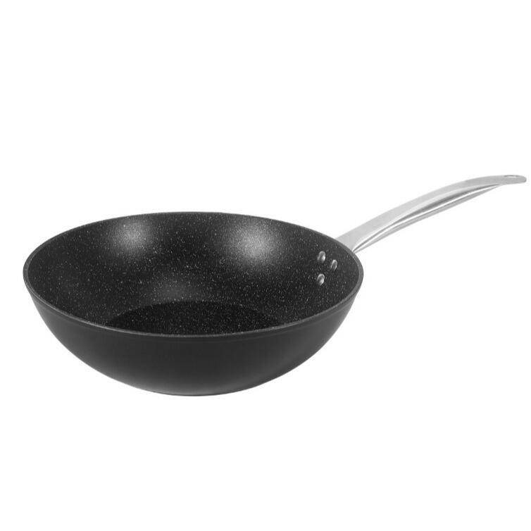 Alumīnija Wok panna, Ø28x8.0 cm