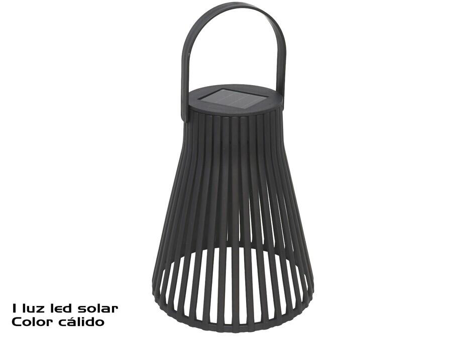 Laterna ar saules bateriju, 1 LED